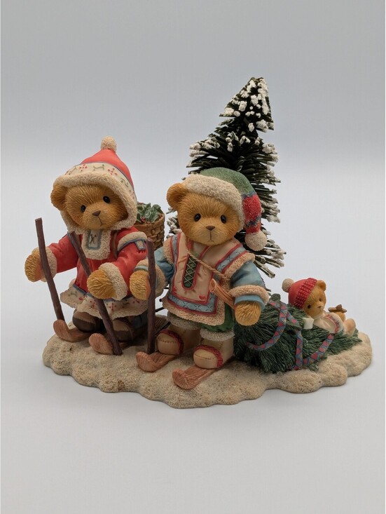 Cherished Teddies Other - Cherished Teddies Segrid Justaf Ingmar The Spirit of Christmas (352799) 1998